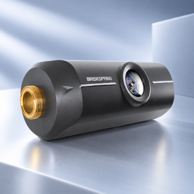 Y1 Descaler Air Bebas Garam Rumah Seluruh dengan Inhibitor Skala Pressure Gauge Terintegrasi